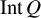 upper I n t upper Q
