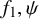 f 1 comma psi