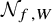script upper N Subscript f comma upper W