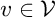 v element of script upper V