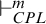 right tack Subscript upper C upper P upper L Superscript m Baseline