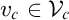 v Subscript c Baseline element of script upper V Subscript c