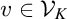 v element of script upper V Subscript upper K