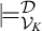 true Subscript script upper V Sub Subscript upper K Superscript script upper D Baseline