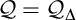 script upper Q equals script upper Q Subscript normal upper Delta