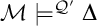 script upper M true Superscript script upper Q prime Baseline normal upper Delta