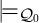 true Subscript script upper Q 0 Baseline