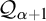 script upper Q Subscript alpha plus 1
