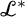script upper L Superscript asterisk