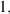 Subscript 1 comma