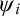 psi Subscript i