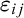 epsilon Subscript i j