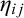eta Subscript i j
