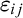 epsilon Subscript i j