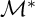 script upper M Superscript asterisk