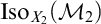 I s o sub X sub 2 (script M sub 2)