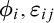 phi Subscript i Baseline comma epsilon Subscript i j Baseline