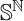 double struck upper S Superscript double struck upper N