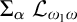 normal upper Sigma Subscript alpha Baseline script upper L Subscript omega 1 omega Baseline