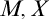 upper M comma upper X
