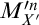 upper M Subscript upper X prime Superscript prime n