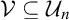script upper V subset of or equal to script upper U Subscript n
