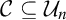 script upper C subset of or equal to script upper U Subscript n