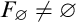 upper F Subscript normal empty set Baseline not equals normal empty set