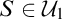 upper S element of script upper U 1