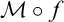script upper M ring f