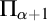 normal upper Pi Subscript alpha plus 1