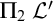 normal upper Pi 2 script upper L prime