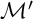 script upper M prime