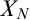 upper X Subscript upper N