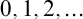 0 comma 1 comma 2 comma ellipsis