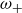 omega Subscript plus