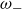 omega Subscript minus