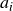 a Subscript i