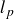 l Subscript p