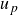 u Subscript p