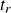 t Subscript r