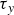 tau Subscript y