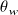theta Subscript w