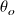 theta Subscript o