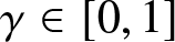 gamma element of left bracket 0 comma 1 right bracket