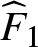 upper F caret 1