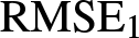 RMSE 1