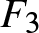 upper F 3