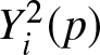 Yi 2 left parenthesis p right parenthesis