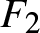 upper F 2